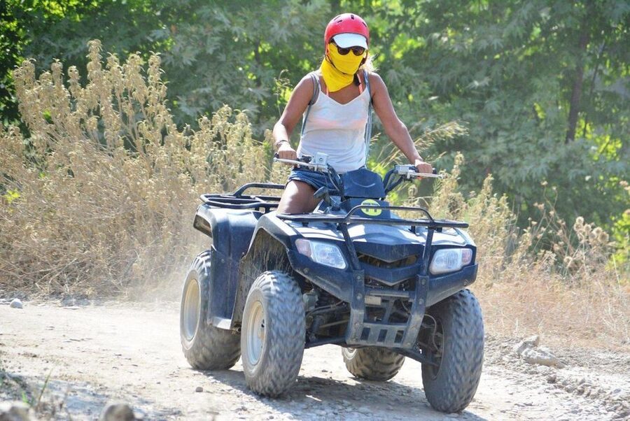 Antalya: Quad-Bike Safari with Hotel Pick-Up - The return ride and the end of the outing
