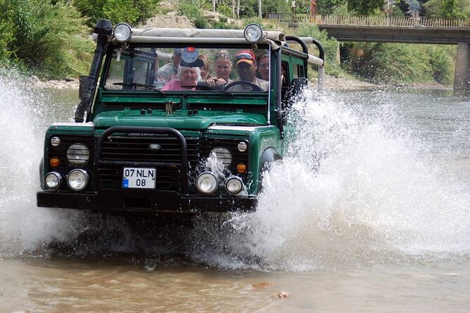 Antalya Rafting, Buggy, Jeep Safari & Zipline Experience w/Lunch - Lunch is included, but drinks are not