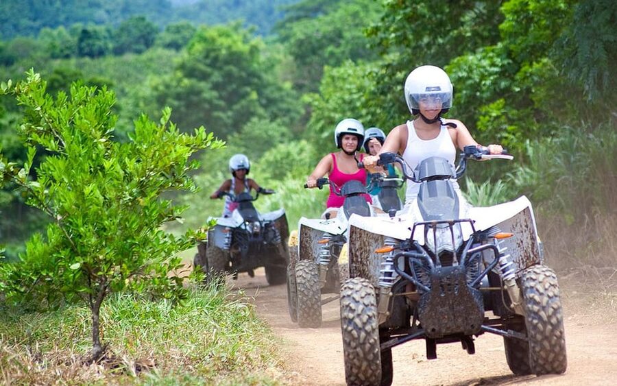 Antalya Rafting, Buggy/Quad, Zipline & Lunch with Swim Break - Buggy or quad riding on mountain tracks