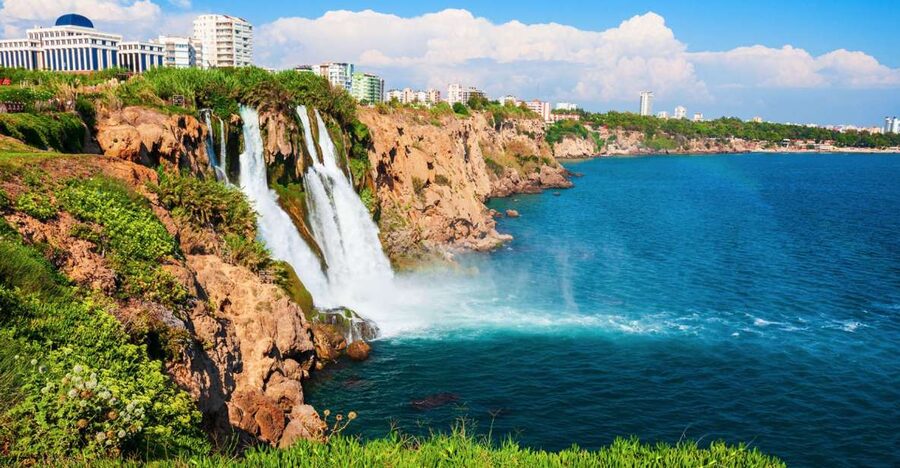 Antalya: Relax Boat Trip with Lunch to the Duden Waterfall - Lower Düden Waterfall Is Best Seen From the Water