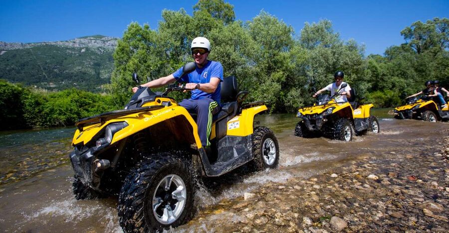 Antalya - Side - Kemer: Quad Safari Tour - Technical trails, hills, and water crossings