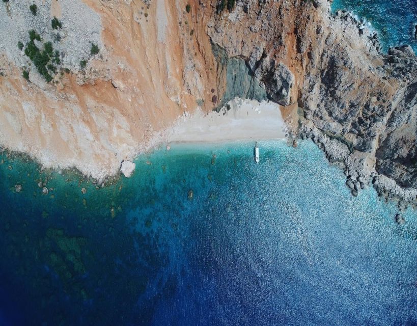 Antalya: Suluada Island Boat Trip with Lunch & Hotel Pickup - The second bay is quieter and longer than a photo stop