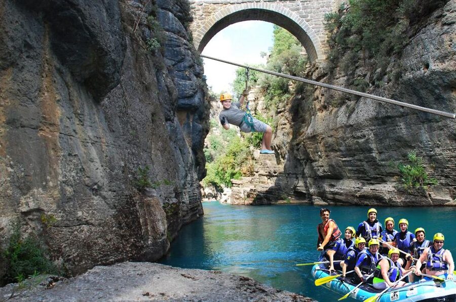 Antalya: Super Combo Quad, Buggy, Rafting & Zipline w/Lunch - The ride into the Taurus Mountains