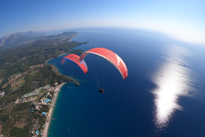 Antalya Tahtalı Summit Tandem Paragliding with Cable Car Transfer - Landing at Tekirova beach
