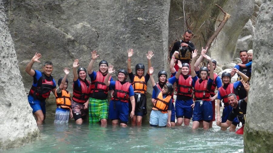 Antalya Tazı Canyon 5-in-1 Rafting & Adventure Super Combo - Rafting, canoeing, climbing, and swimming