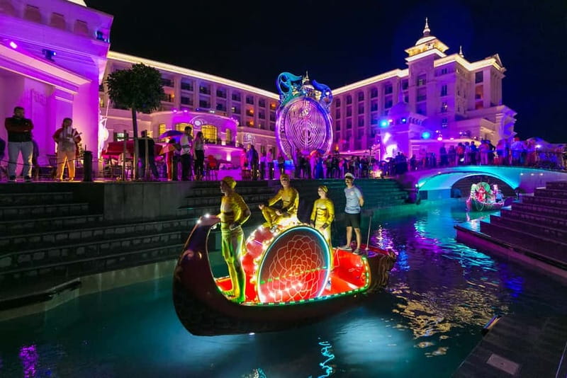 Antalya: The Land of Legends Night Show & Shopping Avenue - The ride from Antalya, Belek, or Kundu