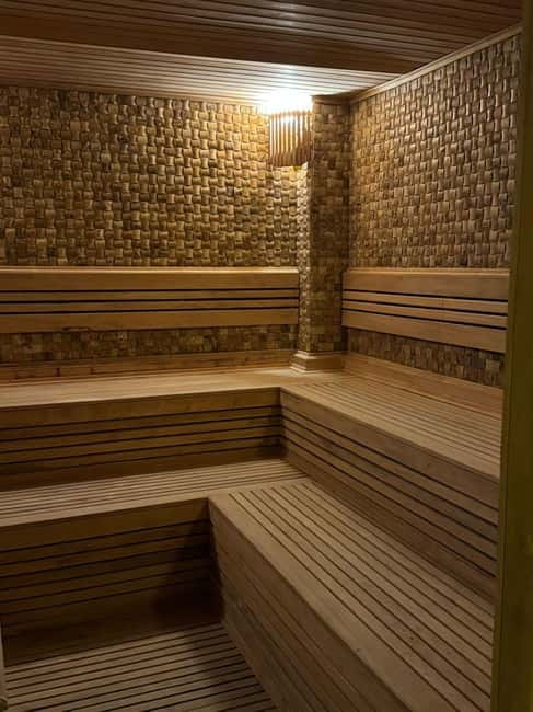 Antalya: Turkish Bath with Peeling Foam and Oil Massage - Sauna time prepares your skin