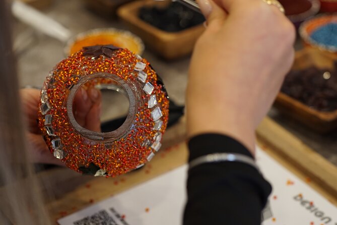 Antalya: Turkish Mosaic Lamp Workshop in Old Town – All Included - What you take home