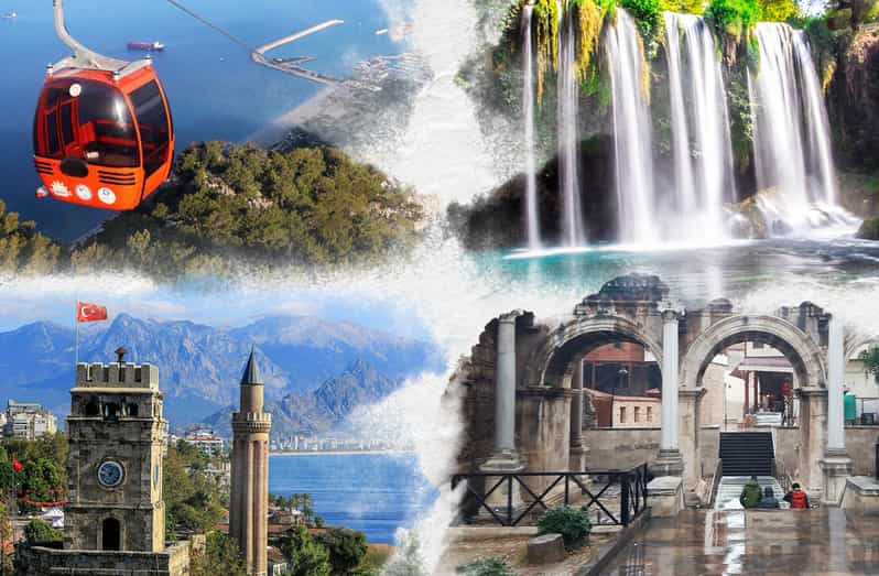 Antalya Waterfalls and Old City Tour - A short boat ride with the old city from the water