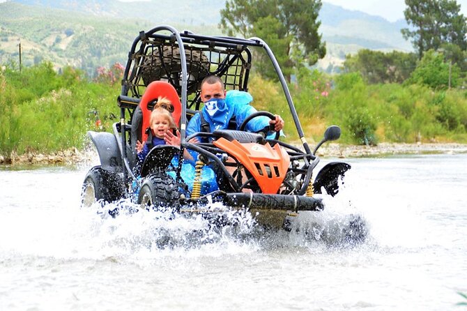 Belek Combo Tour 3 in 1 Rafting Buggy Zipline With Lunch - Pickup from Belek and the long day factor
