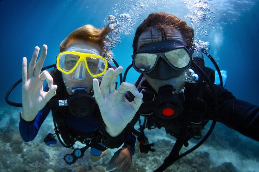 Belek: Scuba Diving in the Mediterranean Sea - Lunch, swimming, and the value of the $53 price