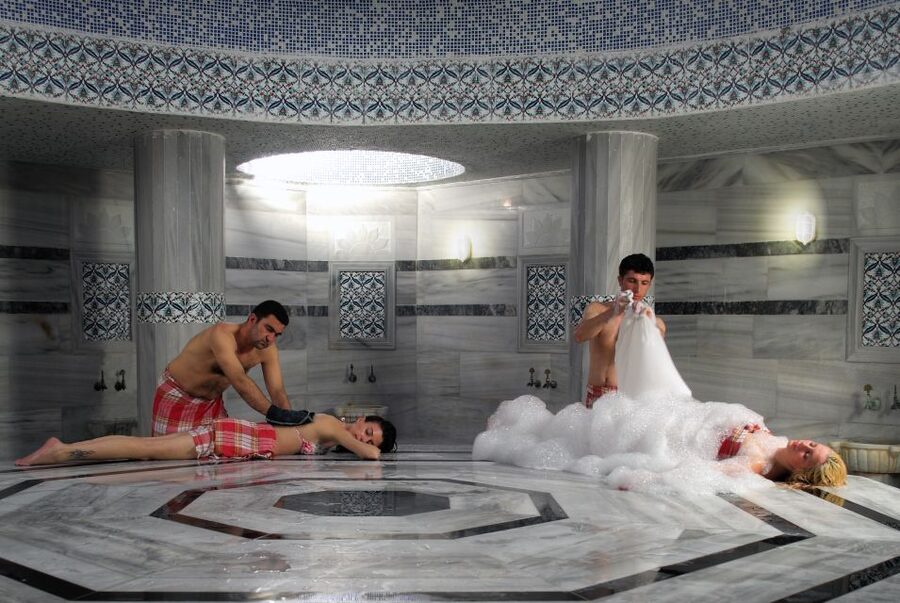 Belek: Traditional Turkish Bath Experience with Massage - Aromatherapy oil massage brings the calm finish