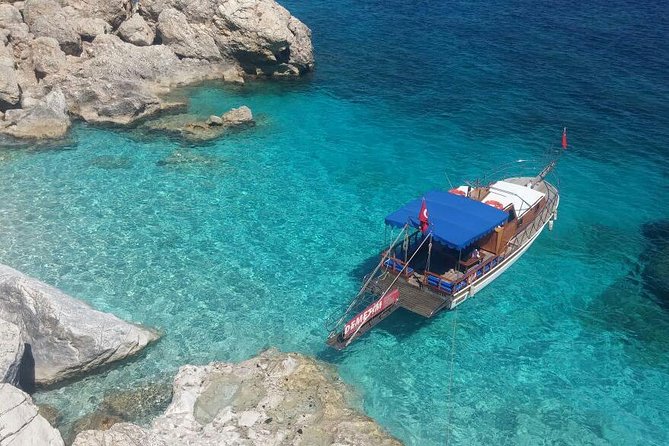 Boat trip from Adrasan to Suluada island, Antalya region - What the boat day feels like