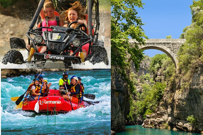 Buggy Safari and Rafting Adventure from Kemer - Suiting up for white-water rafting