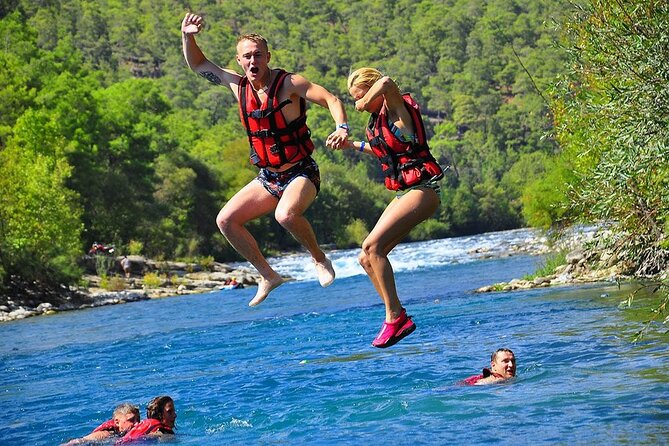 Buggy Safari Rafting and Zipline in Antalya - Ending above the canyon with the zipline