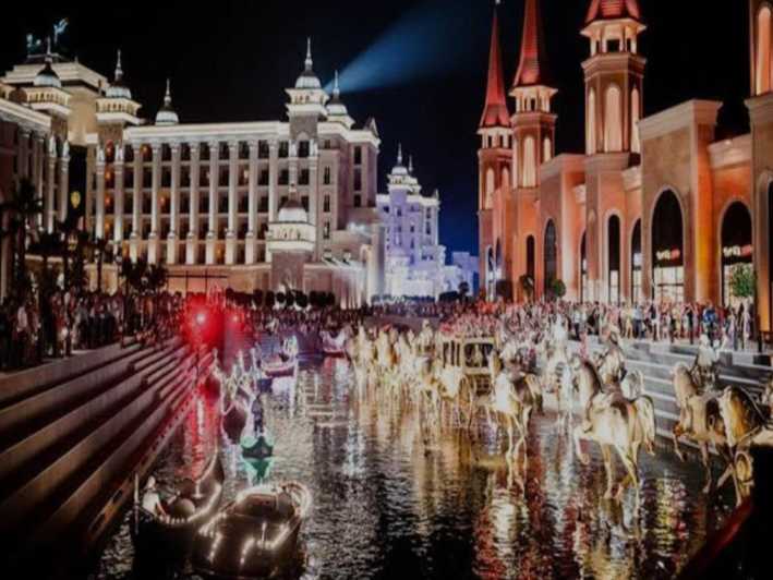 City of Side: Land of Legends Night Show & Hotel Transfer - The open-air night show and cartoon characters