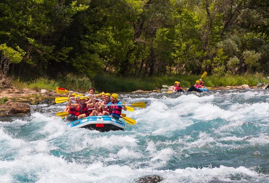 Family Rafting at Koprulu Canyon w/Lunch and Hotel Transfer - Oluk Bridge and the canyon scenery