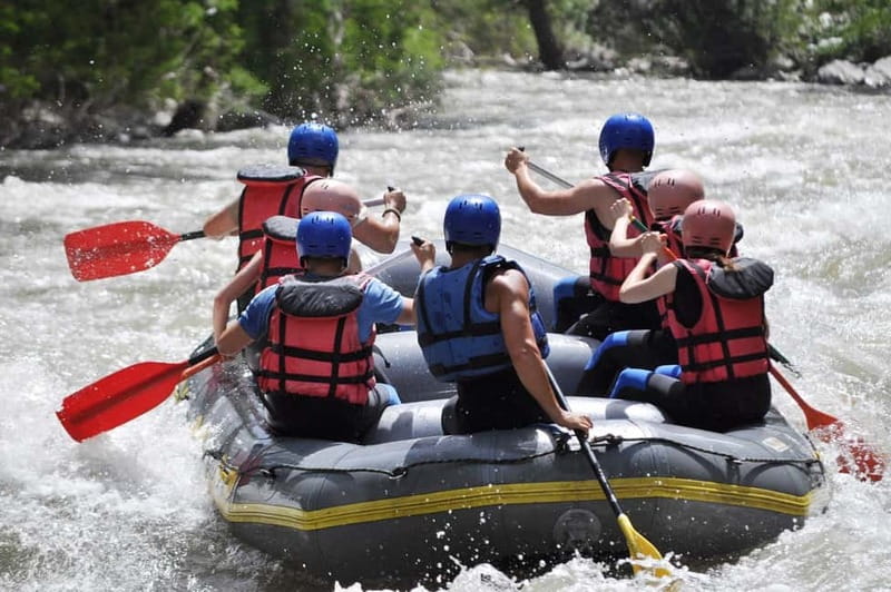 Family Rafting at Koprulu Canyon w/Lunch and Hotel Transfer - Getting equipped at the rafting base