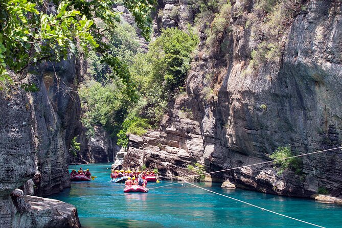 Family Rafting Trip at Köprülü Canyon Incl. Lunch from Antalya - The canyon scenery is worth watching between rapids