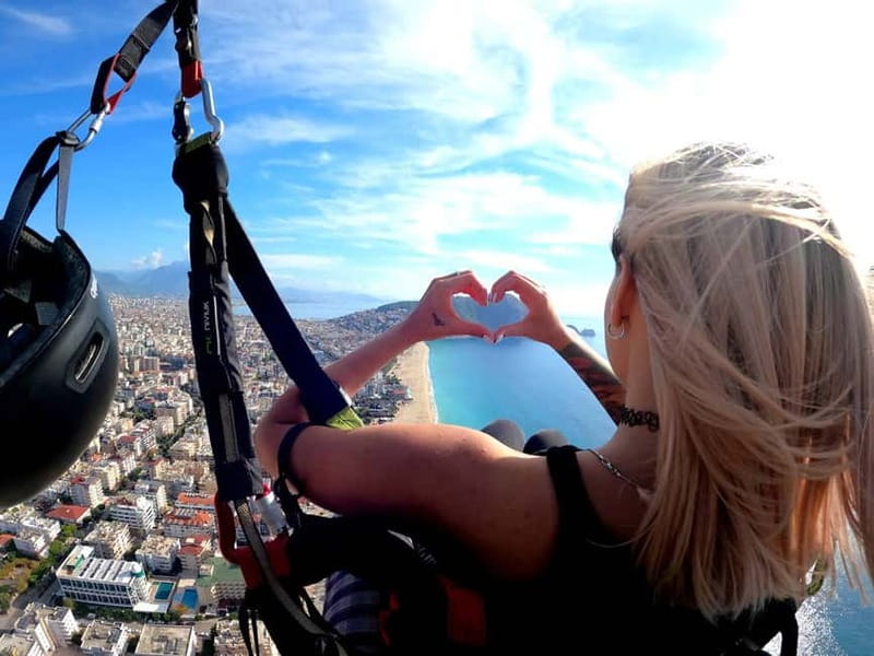 From Antalya: Alanya Paragliding Experience with Beach Visit - The ride from Antalya to Alanya