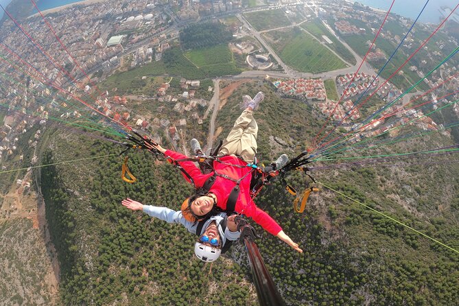 From Antalya Alanya Tandem Paragliding With Beach Visit - Landing on Cleopatra Beach