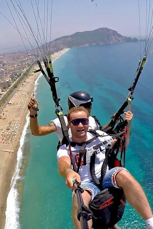 From Antalya, Belek, Side Alanya Paragliding Experience - Flying above Cleopatra Beach at 400 or 700 meters