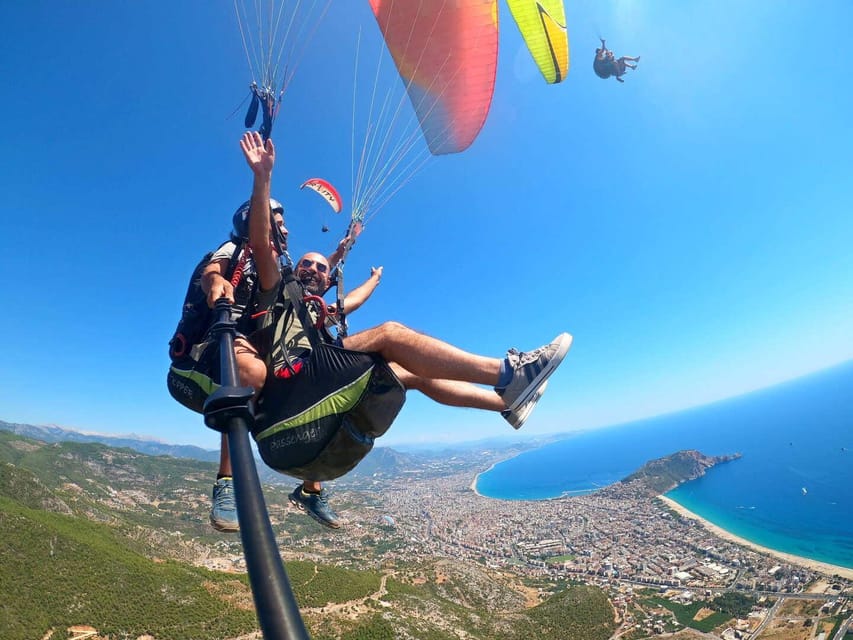 From Antalya, Belek, Side Alanya Paragliding Experience - Photos, videos, and the extra cost