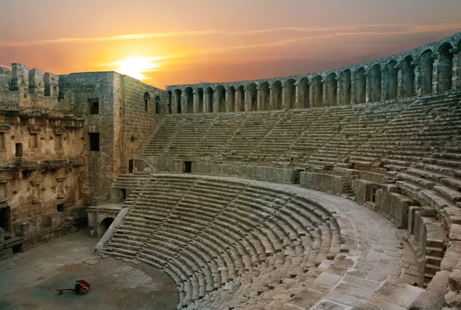 From Antalya: Day Tour of Ancient Roman Sites - Side, where Roman ruins meet the sea