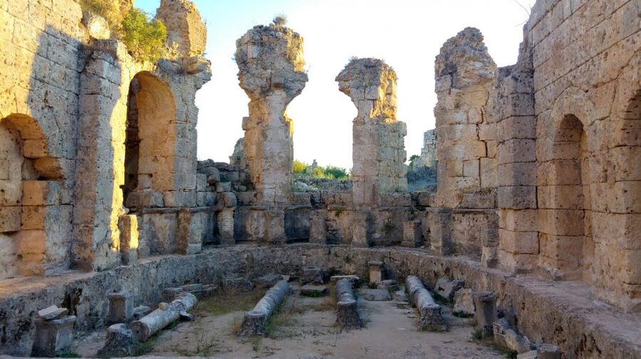 From Antalya: Day Tour of Ancient Roman Sites - Manavgat Waterfall as a brief final stop
