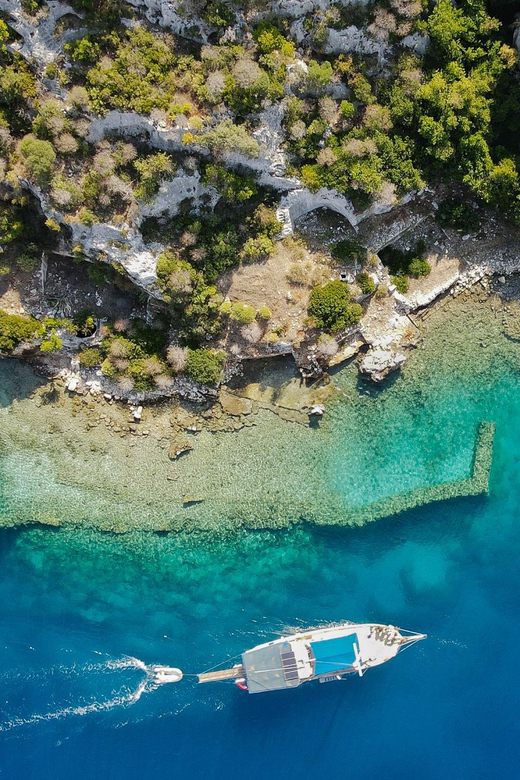 From Antalya: Day Trip to Demre, Myra and Kekova Boat Trip - The Sunken City from the water