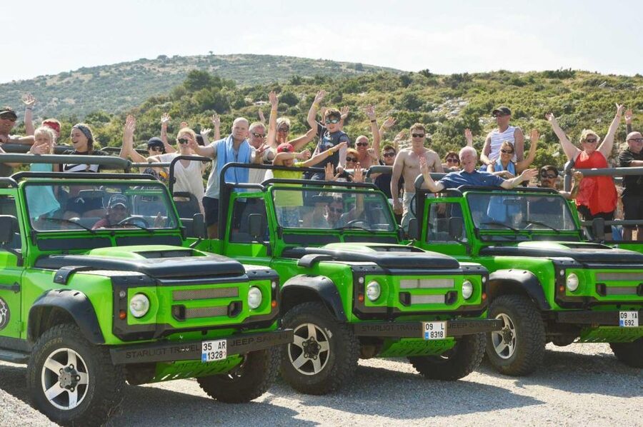 From Antalya: Full-Day Jeep Safari with Lunch and Transfer - Waterfall, river pools, and the wettest part of the day