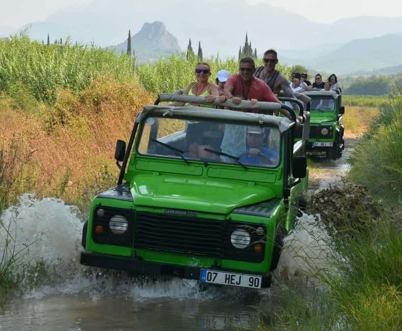 From Antalya: Jeep Safari Tour For All Ages - Dusty Off-Road Tracks Through the Mountains
