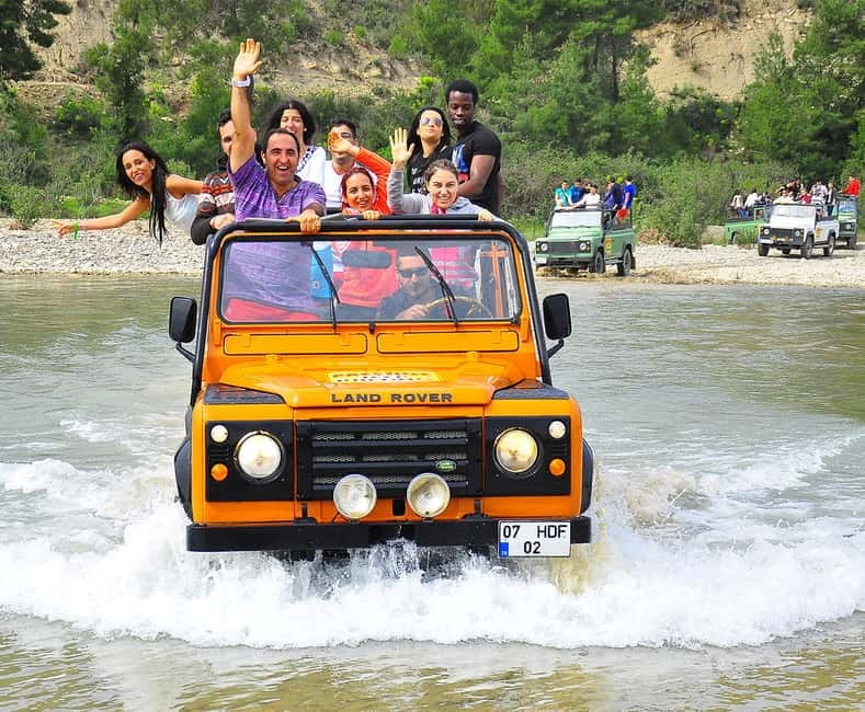 From Antalya: Jeep Safari Tour For All Ages - Riverside Swimming and the Included Barbecue Lunch