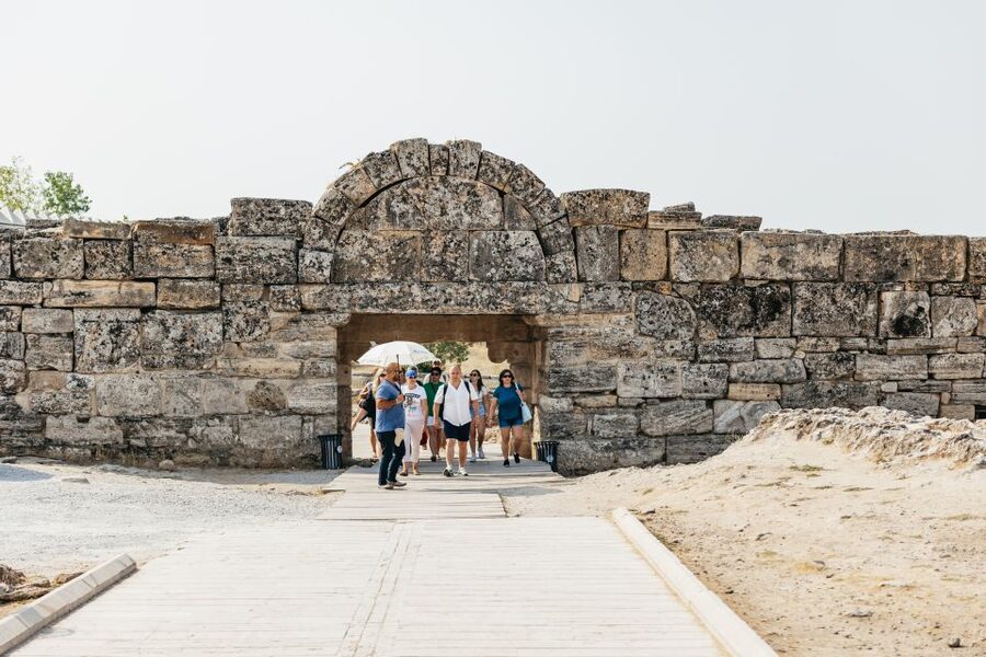From Antalya/Kemer: Pamukkale and Hierapolis Tour with Lunch - Cleopatra’s Antique Pool, a separate choice