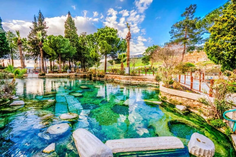 From Antalya/Kemer: Pamukkale & Hierapolis Day Trip w/Meals - Three hours at Pamukkale and Hierapolis