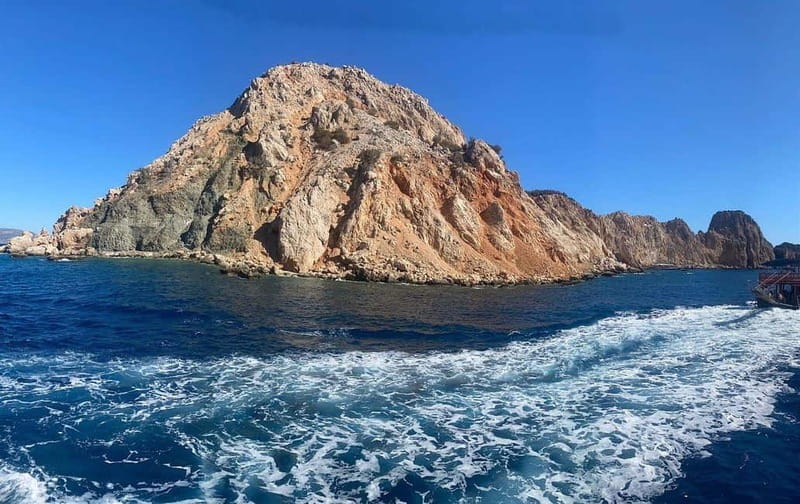 From Antalya/Kemer: Suluada Boat Trip w/Lunch & Snorkeling - Boarding the boat in Adrasan