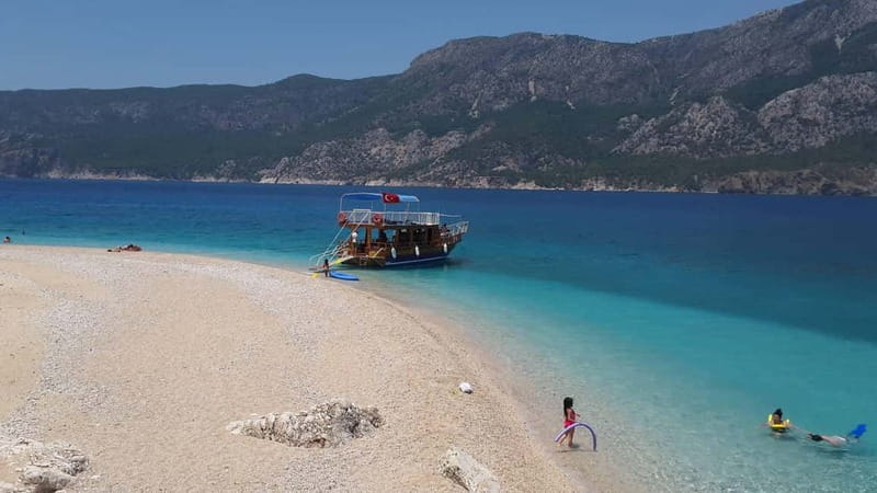 From Antalya/Kemer: Suluada Boat Trip w/Lunch & Snorkeling - Suluada: two hours for swimming and beach time