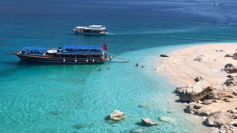 From Antalya/Kemer: Suluada Island Boat Trip with Sunset - What the optional sunset trip really offers