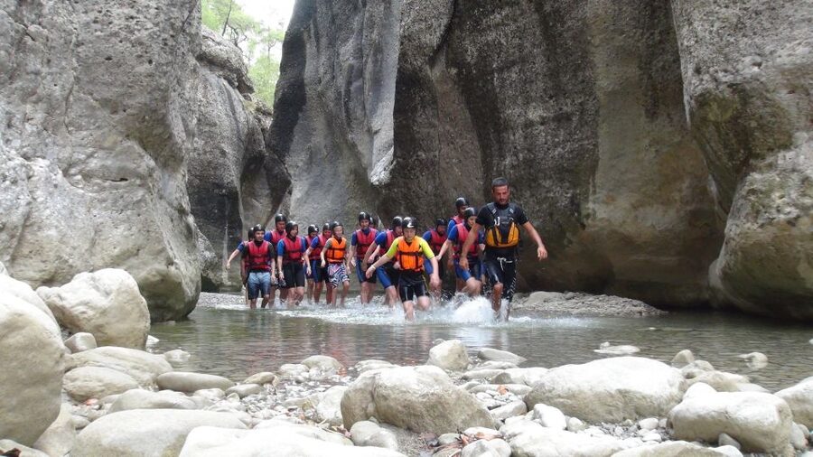 From Antalya: Koprulu Canyon Rafting and Zip Line Adventure - Rafting 14 kilometers below Oluk Bridge