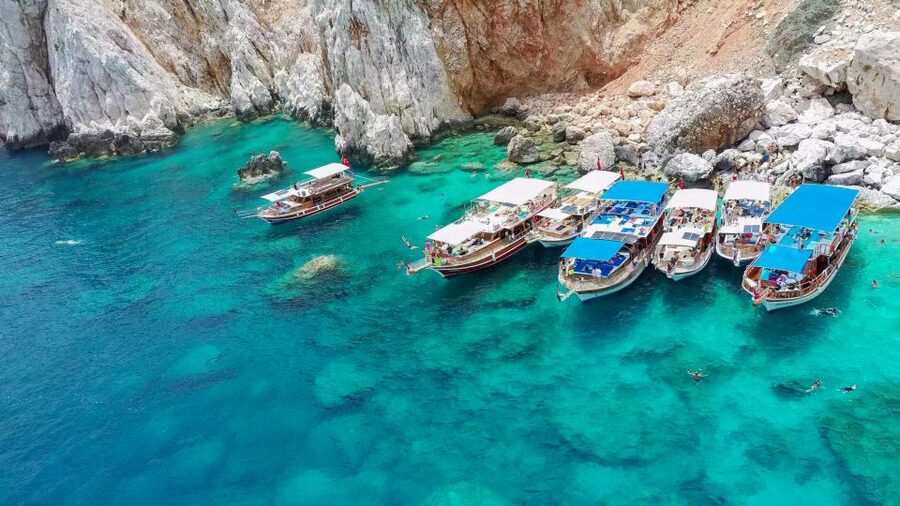 From Antalya or Kemer: Suluada Island Boat Trip with Lunch - Boarding at Adrasan Harbor