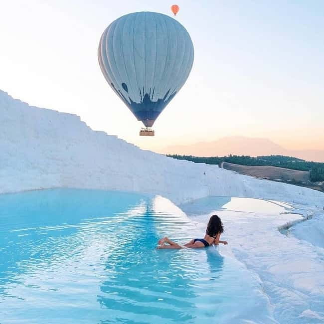 From Antalya: Pamukkale Hot Air Balloon Flight with Lunch - The long road from Antalya to Pamukkale