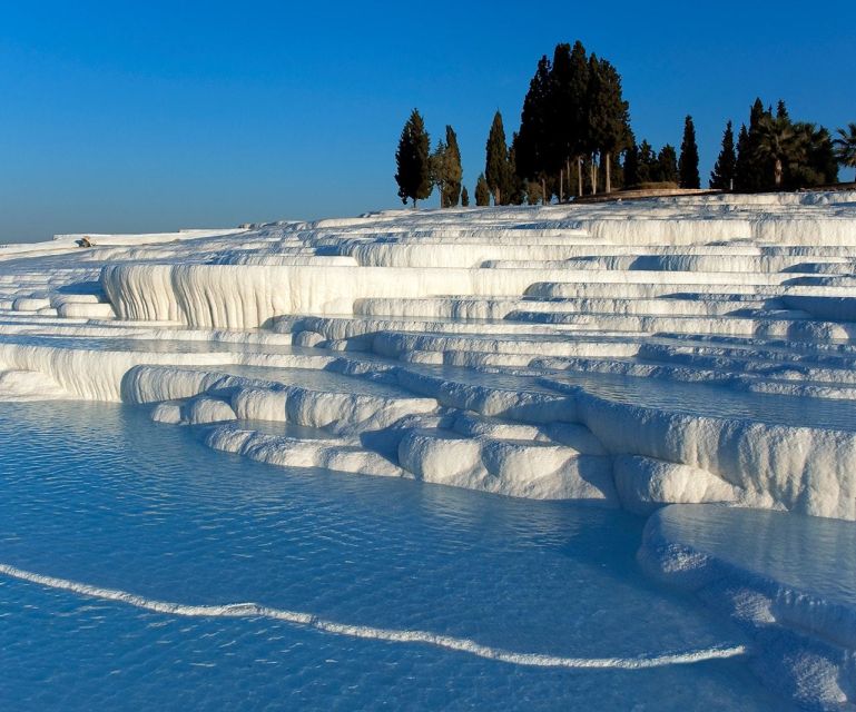 From Antalya: Private Day Tour to Pamukkale and Hierapolis - Exploring Hierapolis above the pools