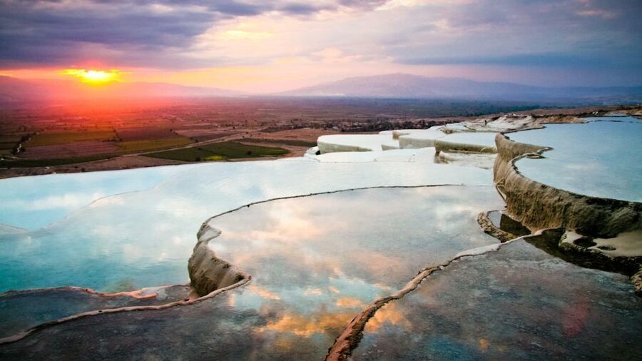 From Antalya: Private Day Tour to Pamukkale and Hierapolis - Walking the white terraces and thermal pools