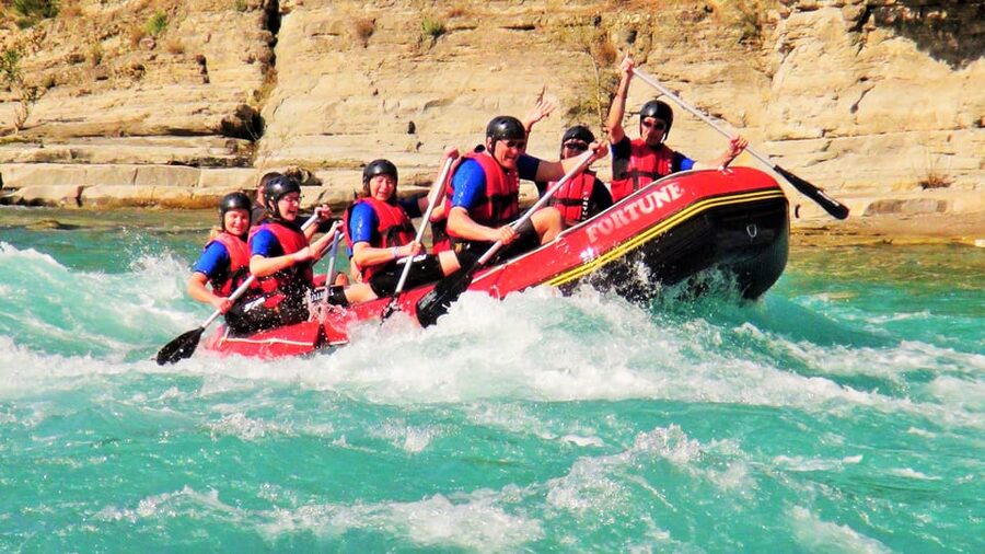 From Antalya: River Rafting in the Köprülü Canyon - Lunch under the evergreen trees