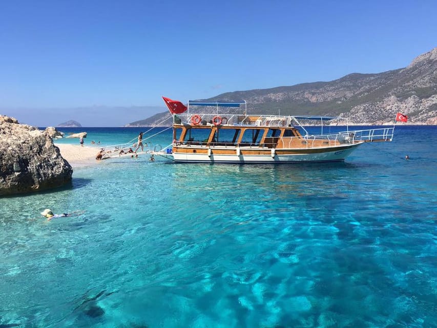 From Antalya: Suluada Island Boat Trip with Lunch - Setting sail from Adrasan Port