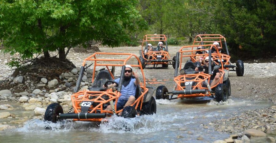 From Belek: Fully Combo Zipline, Quad Safari, Rafting, Lunch - A full day in Köprülü Canyon National Park