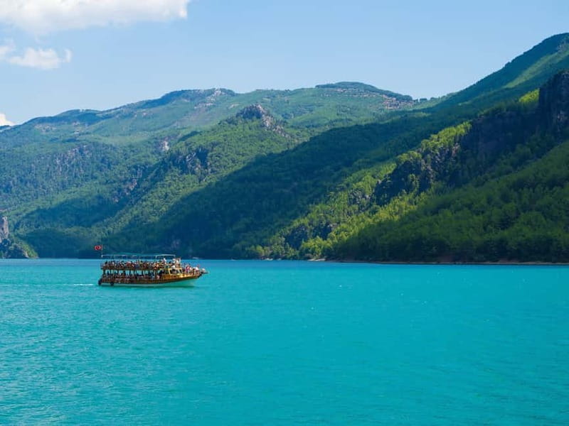From Belek: Green Canyon Boat Trip with Lunch and Drinks - Pickup from Belek and the ride to the lake