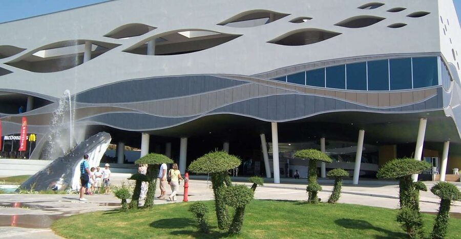 From city of Side: Antalya Aquarium Full-Day Trip - A possible stop at Düden Waterfall