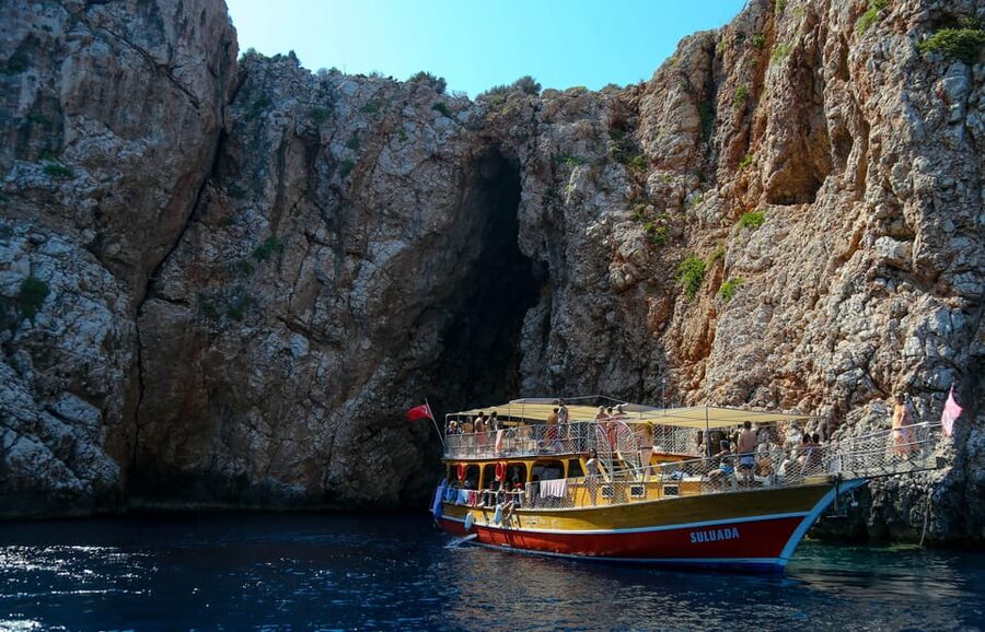 From Kemer, Antalya, Belek: Adrasan Suluada Island Boat Tour - The long road to Adrasan Pier