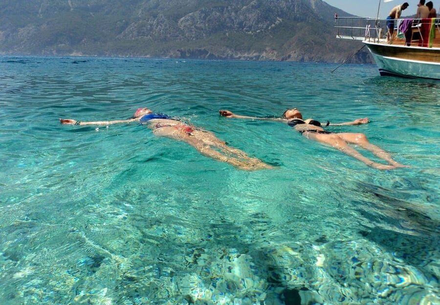 From Kemer, Antalya, Belek: Adrasan Suluada Island Boat Tour - Swimming at Saluda Bay